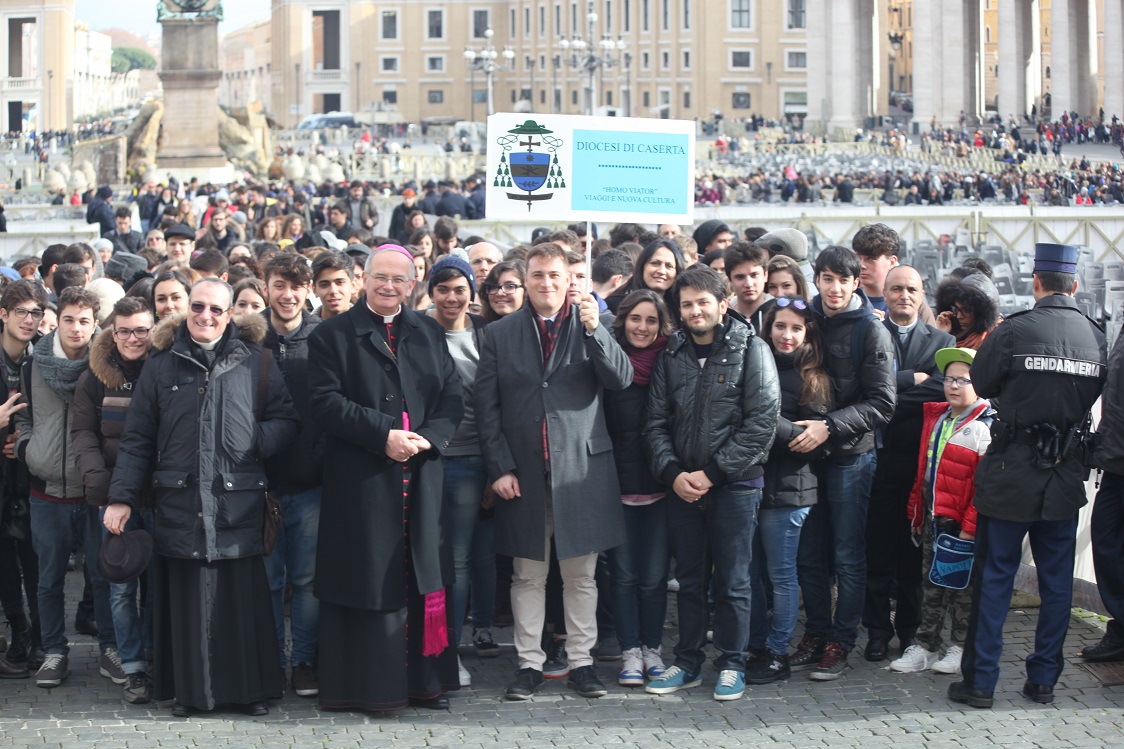 Giovani Studenti Casertani dal Papa