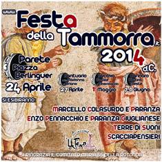 Manifesto FESTA DELLA TAMMORRA 2014