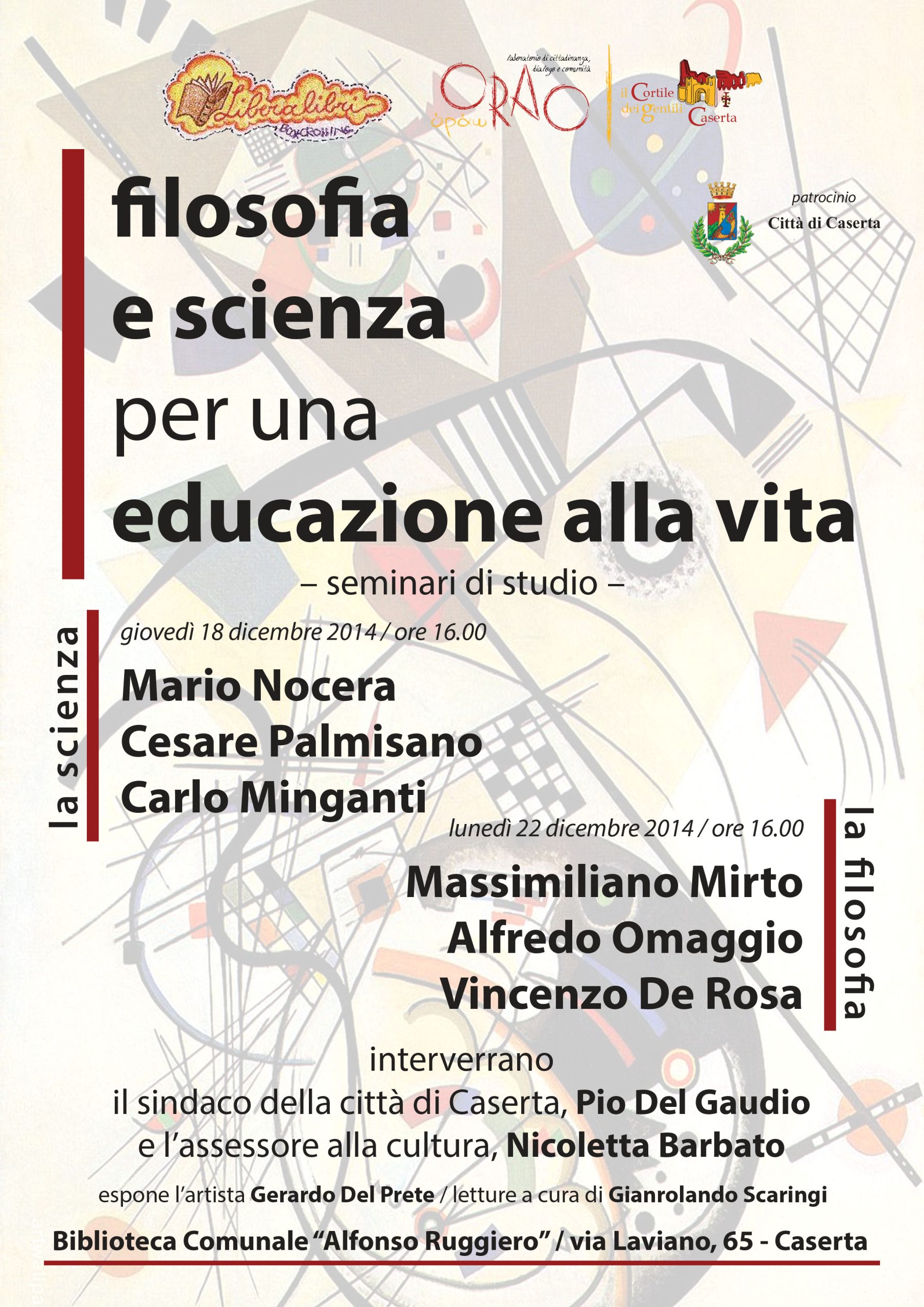 Filosofia e scienza per una educazione alla vita