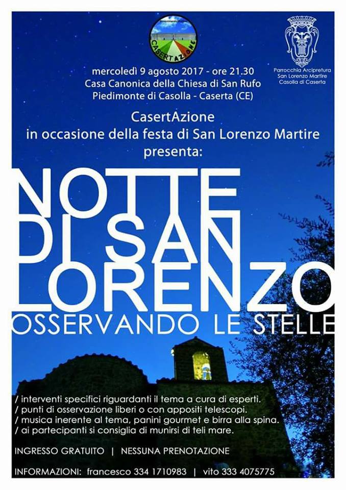 la Notte di San Lorenzo