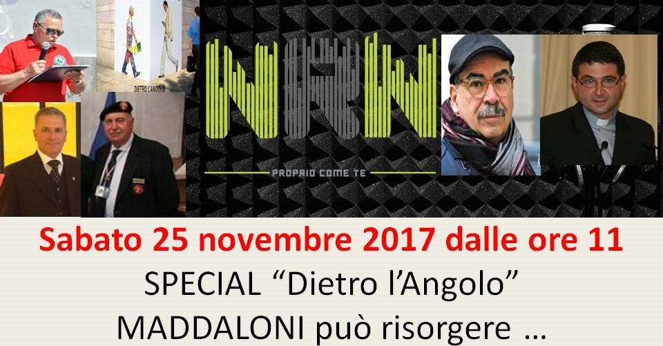 Appuntamento con Dietro lAngolo del  25 11 2017