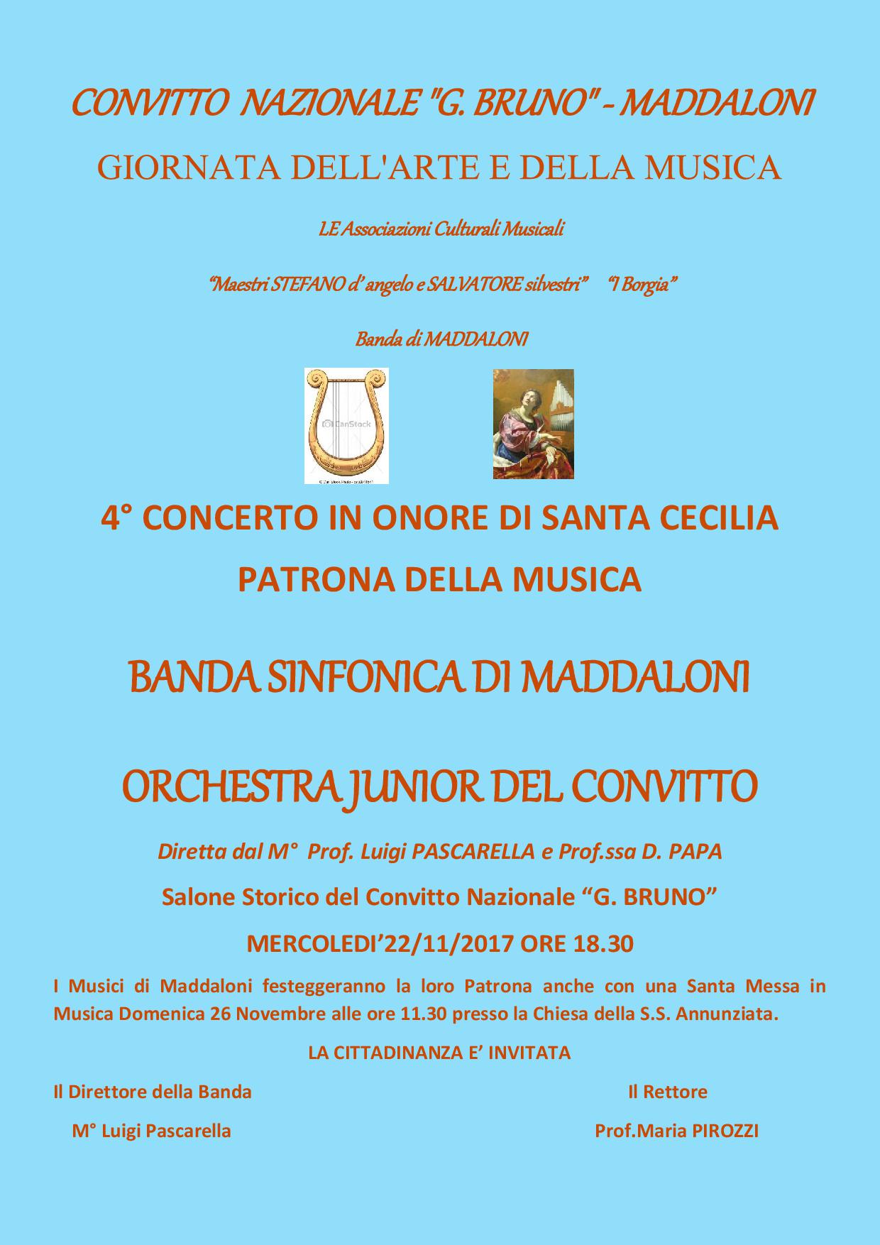 concerto di S. Cecilia 2017