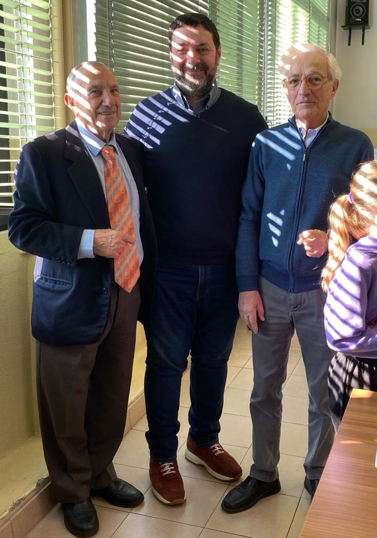 da sinistra Umberto Di Donato Michele Schioppa e Luigi De Dato